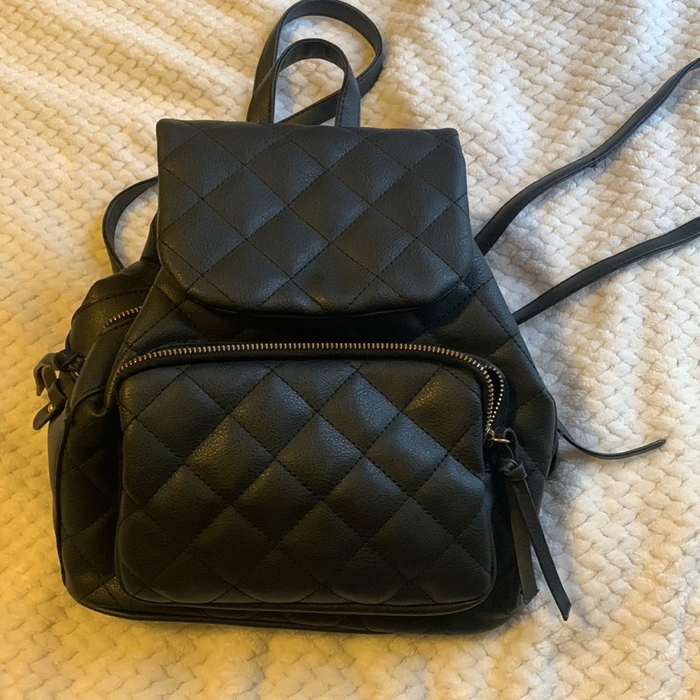 Black Small Backpack